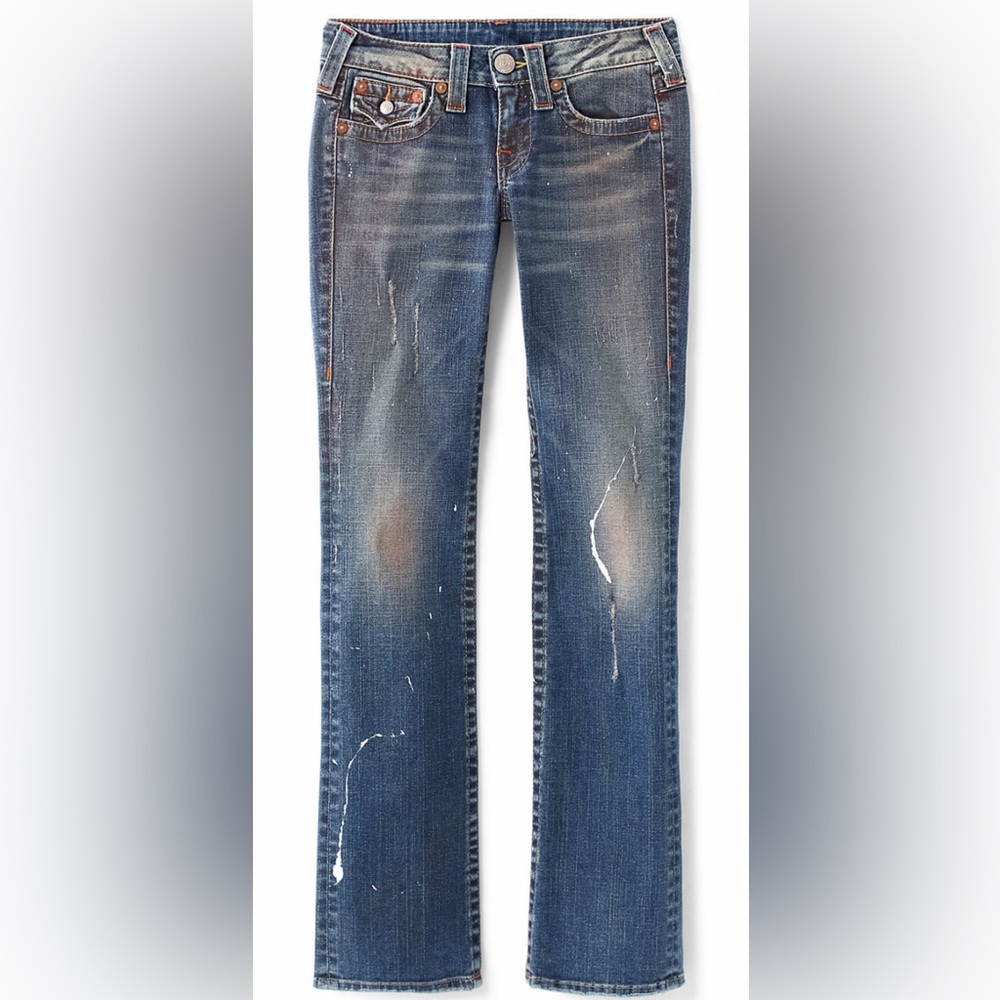 True Religion jeans, slightly distressed